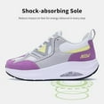 thumbnail image 5 of GOOBON Wide Toe Box Shoes Women Arch Support Walking Shoes for Plantar Fasciitis Orthotic Tennis Sneakers US 6-11, 5 of 7