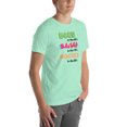 thumbnail image 6 of Born in the 60s Raised in the 70s Rocked in the 80s - Gen X Unisex t-shirt (Heather Mint, 3XL), 6 of 6