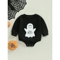 ZINTAOZT Newborn Halloween Outfit Girl Boy Little Boo Romper Bubble