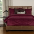 thumbnail image 4 of SIScovers Mixology Padma 6-piece Bed Cap Comforter Set with Sewn Corners Wine King 6 Piece Mid-Century Modern, 4 of 5