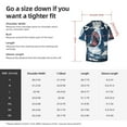 thumbnail image 7 of Haiem Shark Men's Casual Shirts Short Sleeve Button Down Shirts Fashion Textured Summer Beach Shirt-XX-Large, 7 of 7