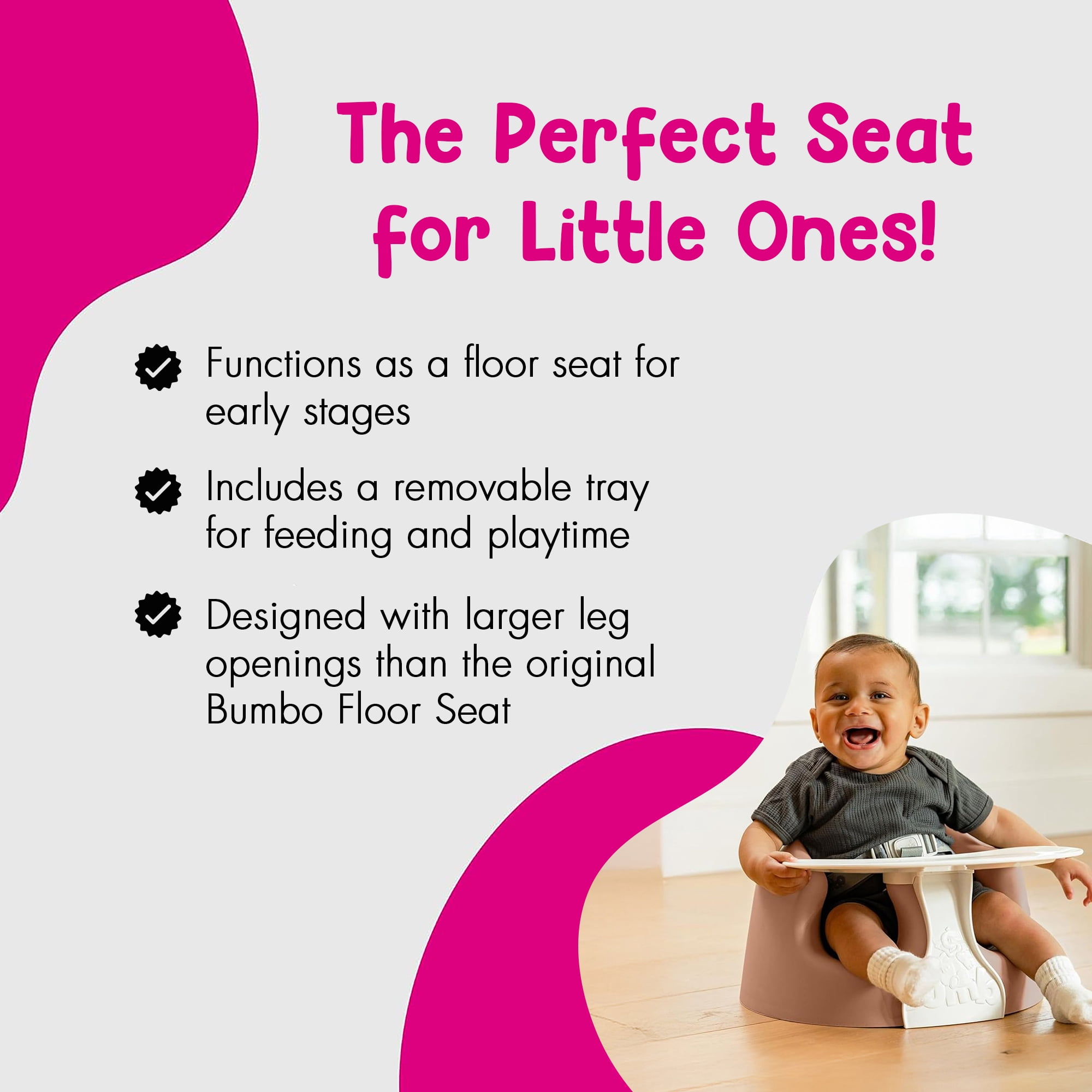 Floor Seat PLUS+, Sonoran Rose