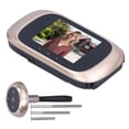 thumbnail image 4 of Video , 90 Degrees View Angle Door Viewer Low Power Consumption  Function  For House Guests For Home Use Gold, 4 of 8