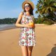 thumbnail image 3 of Disketp Colorful Donuts para Vestido sin Mangas para Mujeres, Vestidos de Verano para Mujeres, Casual y Holgado para la Playa, 3 of 7