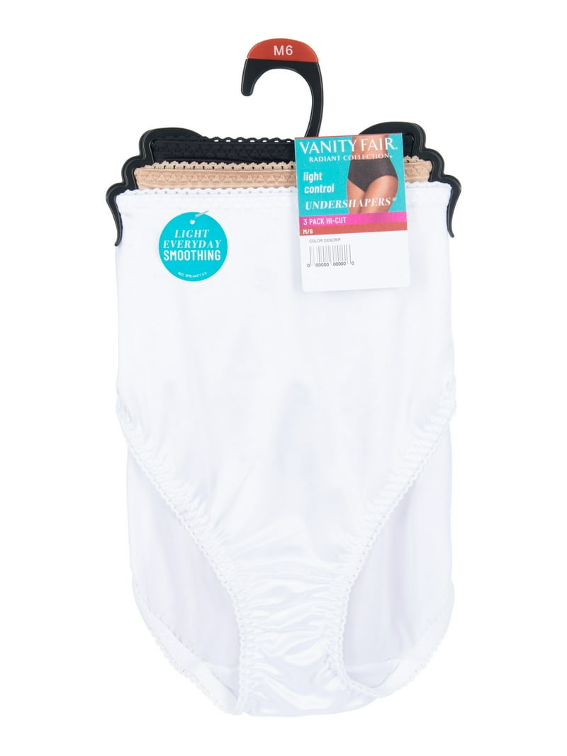 Vanity Fair Radiant Women's Undershapers Hi-Cut Brief Underwear