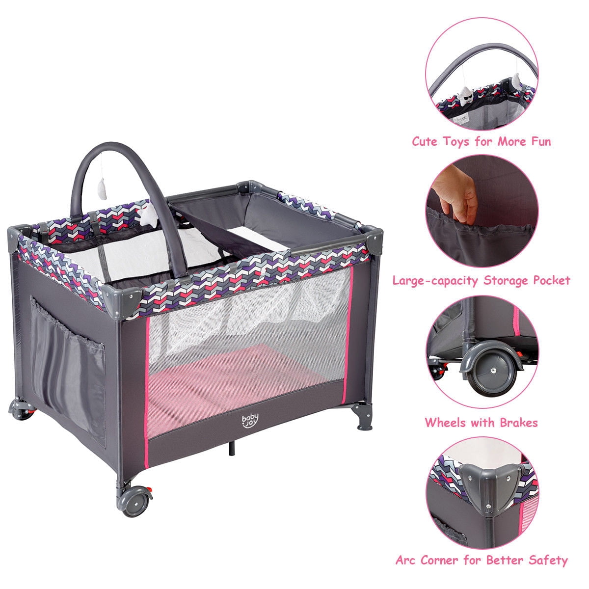 baby joy playard