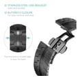 thumbnail image 3 of Correa de Acero Inoxidable de Lujo, Deportiva, Resistente al Agua, Compatible con Samsung Galaxy Watch Ultra 47mm, 3 of 5