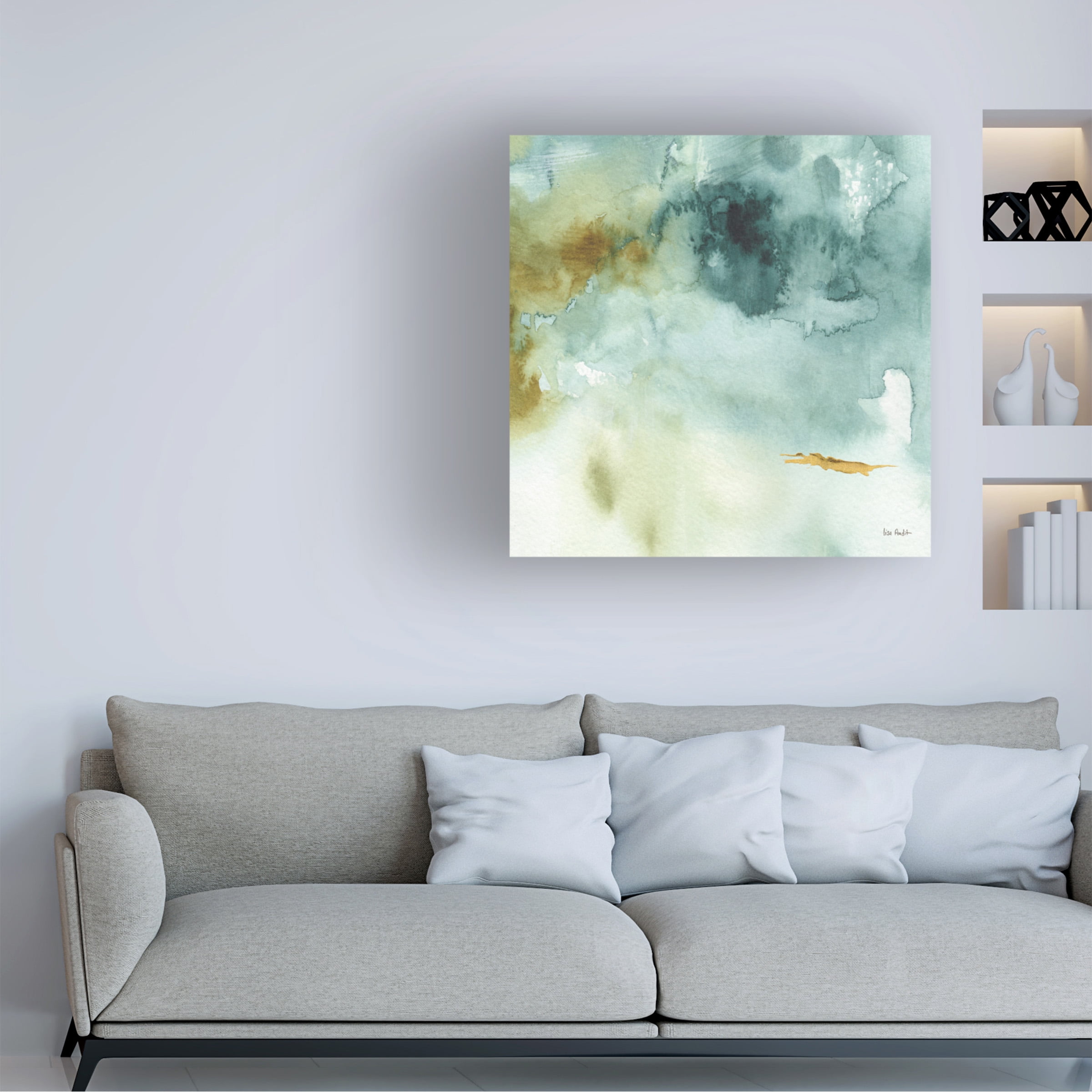 Lisa Audit 'My Greenhouse Abstract IV' Canvas Art