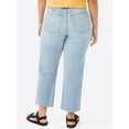 thumbnail image 4 of Free Assembly Women's Cropped Wide Straight Jeans, 4 of 7