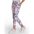 thumbnail image 2 of Reebok Girl's Performance Printed Cascade Leggings, Sizes 4-18, 2 of 6