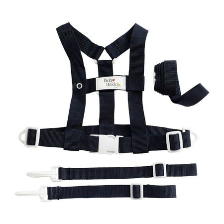 Baby Buddy Deluxe Security Harness with Tether and Chair Straps, 4-Piece,