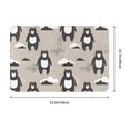 thumbnail image 3 of Front Door Mat Indoor Outdoor Outside Entrance - 16*24in Washable Cartoon Bear Brown Thin Bathroom Rugs Fit Under Door, Bath Rugs for Bathroom, Kitchen Rugs Mats for Floor, 3 of 6