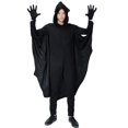 thumbnail image 2 of Disfraz de Adultos Negro Murciélago Traje de Halloween Ala Adorno Playa Ligero Gafas Disfraz Juego Fiesta Boda SG Soledad Disfraz de murciélago animal para adultos, 2 of 10