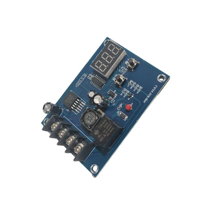 Tholdsy Módulo controlador de de con pantalla Digital Universal de 10-30V, tablero de Control de carga para patinete de coche, voltímetro Electrónica miscelánea
