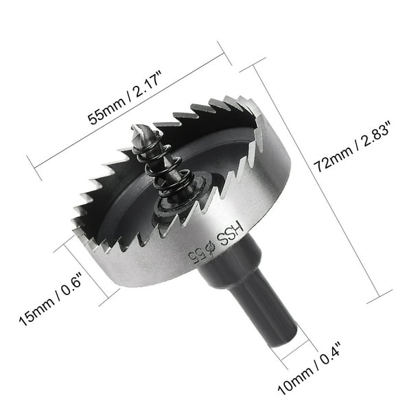 55mm on sale hole cutter