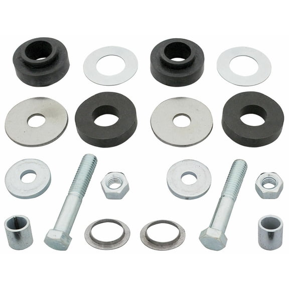 RestoParts Radiator Support Bushing Set w/ Hardware 1965-67 Chevelle 442 Skylark