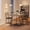 Grey, variant on Bingirl Round Dining Table Set for 2: Kitchen Table with 2 Upholstered Chairs, 3-Piece Circle Dining Table Set for Kitchen, Apartment Small Spaces - Marble White