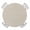 Beige, variant on Black Solid Round Table Cover, Minimalist Cloth Industrial Slate Black Linen Texture Waterproof Fitted Tablecloths for 36"-44" Tables, Washable Picnic Table Cover for Camping Dining Indoor Outdoor
