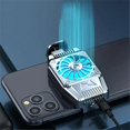 thumbnail image 3 of Mobile Phone Cooler Rechargeable Cooling Fan Cell Phone Radiator For Playing Games Watching Videos, 3 of 5