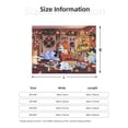 thumbnail image 5 of Rozeui Bluey for Flannel Blanket, Soft Fuzzy Plush King Blanket for Winter, Thick and Warm All-Season Bed Throw-40"x30", 5 of 6