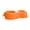 Orange, variant on Blue Oval Double Pet Bowl Macaroon Style Non Slip Feeder For Dogs And Cats Small Eating Utensils Plastic