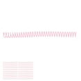 thumbnail image 1 of 20Pcs Plastic Spiral Binding Coils, Durable with Long Life, 19mm Inner Diameter, Convenient Binding Method,  Gloss Without Breakage 30 Holes, for A4 A5 Notebook, 1 of 7