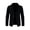 Black, variant on Men's Cardigan Sweater Wool Blend Cable Knit Shawl Collar Button Front With Pockets