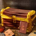 thumbnail image 3 of Hielera hinchable con forma de cofre del tesoro Cunhill Pirate Party, 23 x 15 x 13 cm, 3 of 7