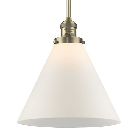 

Innovations Lighting 201S Large Cone Cone 12 Wide Commercial Pendant - White