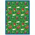 thumbnail image 2 of Bookworm (Spanish) 3'10" x 5'4" Area Rug In Color Green, 2 of 2