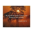thumbnail image 6 of Scripture Walls Psalm 147:3 He Healeth Bible Verse Canvas Christian Wall Art Ready to Hang Unframed, 6 of 17