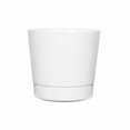 thumbnail image 1 of Pot Cylindrique Rond Pleine Profondeur, Blanc, 8 Pouces, 1 of 1