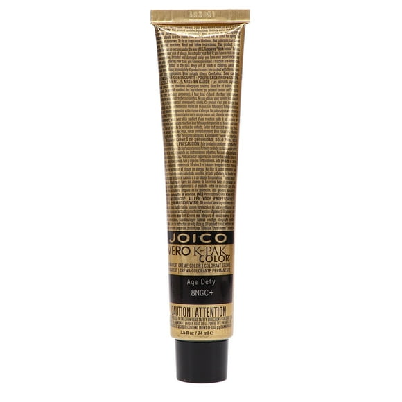 Joico Vero K-Pak Hair Color 8NGC+ Age Defy Medium Golden Copper Blonde 2.5 oz
