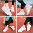 thumbnail image 4 of 1 par de zapatos deportivos de malla tejida para adultos zapatos para correr no patinaje calzado casual, 4 of 5