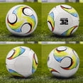 thumbnail image 4 of Balón de fútbol ABAJI, tamaño 2-5, patrón colorido con inflador, 4 of 8
