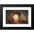 thumbnail image 2 of Félix Ziem 14x11 Black Modern Framed Museum Art Print Titled - Serail in Constantinople, the Dance of the Almee (1880 -1900), 2 of 5