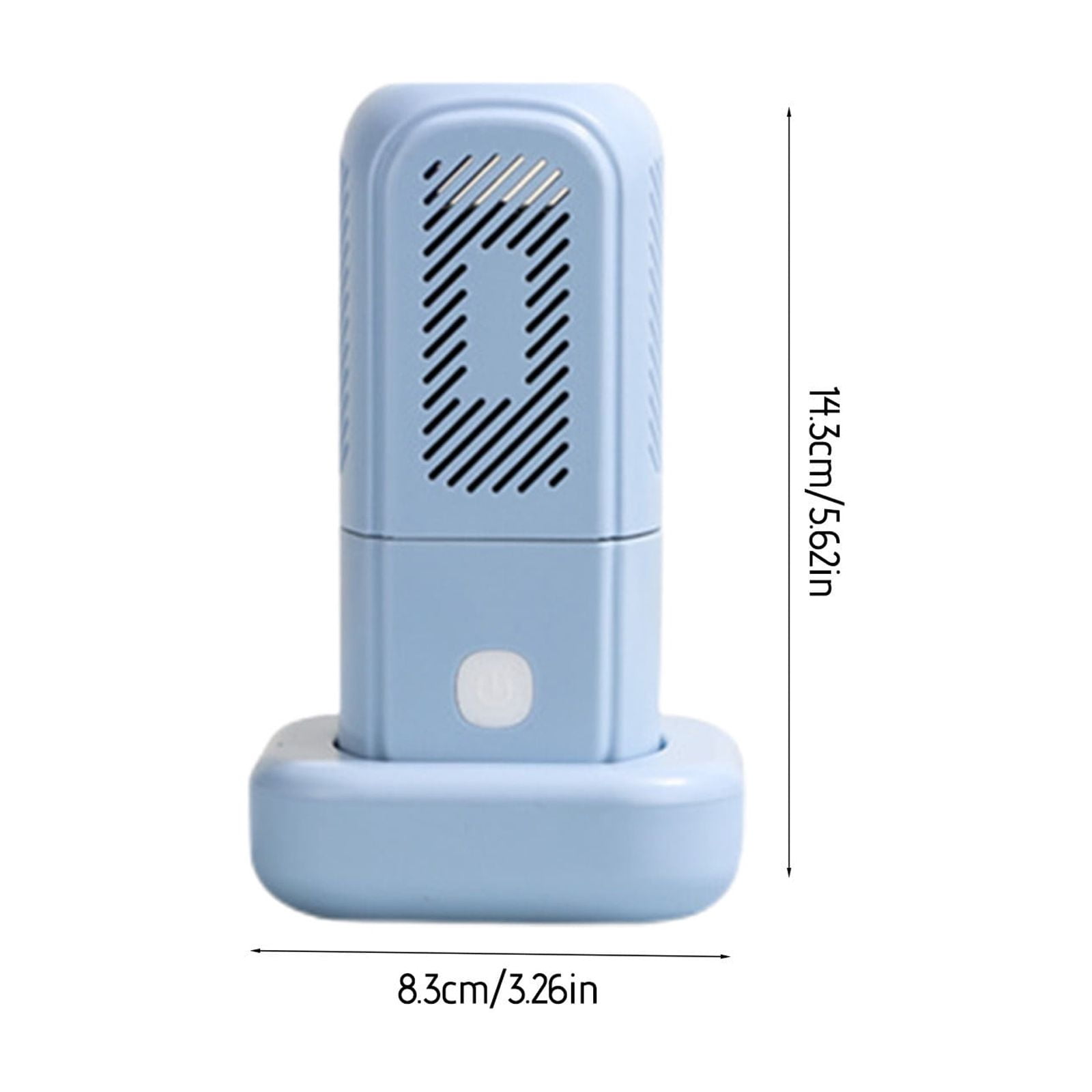 RoamHome Mini Purifier USB Rechargeable, Portable Electric Ambeint Purifier, Reusable & Carryable, Suitable for Car Home Office Bedroom, Home Supplies, Ideal Gifts (Blue, 1PC)