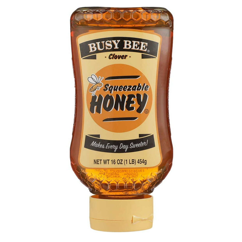 Busy Bee Clover Honey, 16 Ounce 12 per case.