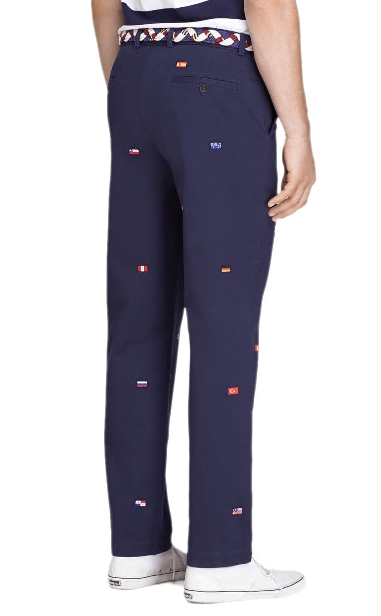 brooks brothers embroidered pants