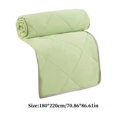 thumbnail image 2 of Mouliraty 180×220cm/70.86×86.61in Lightweight Summer Quilt - Soft & Breathable Cooling Blanket, Hypoallergenic, Solid Color, Machine Washable, 2 of 9