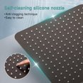 thumbnail image 4 of SR SUN RISE Luxury 16 Inch Extra Large Square Stainless Steel Shower Head High Pressure Rainfall Showerhead Ultra Thin Water Saving Oil Rubbed Bronze 2.5 Gpm, 4 of 5