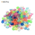 thumbnail image 3 of Uxcell 600Pack Glow Rocks 13-17mm Decoration Pebbles Luminous Stones Decor Multicolored, 3 of 6