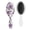 White-580, variant on Cartoon Car Hair Brush, Detangler Cushion Paddle Brush with Truck Chic Print, Anti-Static Soft Bristles, All Hair Types, Great Gift Idea for Women and Teens