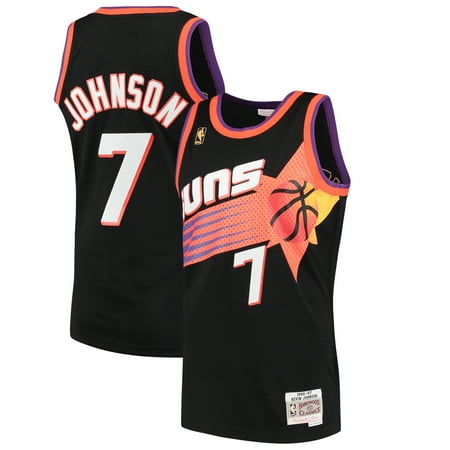 Phoenix Suns Jersey - Kevin Johnson Phoenix Suns Mitchell & Ness 1996-97 Hardwood Classics Swingman Jersey - Black