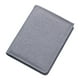 thumbnail image 5 of Cartera de lona para hombre, corta, con cierre de botón, tarjetero, tarjetero, billetera plegable y duradera. Gris blanco, 5 of 9