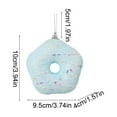 thumbnail image 2 of Christmas Macaron Color Series Ice Cream Mini Cakes Donut Tree Decorations Hanging Accessories Venue Setup Soft Foam Festive Holiday Scene Ornament, 2 of 7