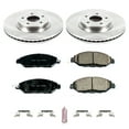 thumbnail image 3 of Power Stop Front Stock Replacement Brake Pad and Rotor Kit KOE6496, 3 of 8