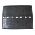 thumbnail image 2 of En Route Travelware 104 RFID Bi Fold Wallet, All Leather with Stud Detailing - Black, 2 of 2