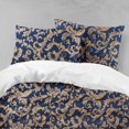 thumbnail image 3 of 3D de lujo, juego de ropa de cama patrón edredón edredón funda, fundas de almohada, 3 of 5