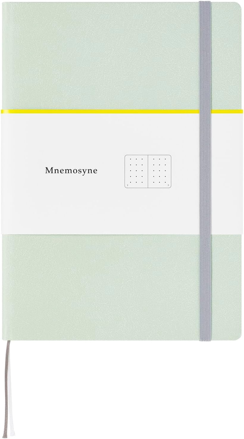 A5 Notebook Mnemosyne Journal Mint Green